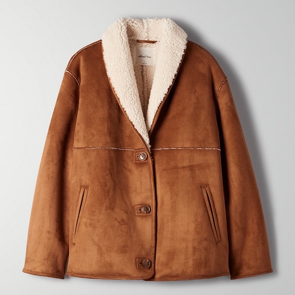 SOLD Aritzia Deanna Sherpa Jacket - Picture 1 of 4
